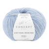 cotton-merino 131 light blue