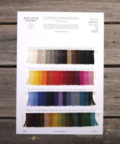 Värikartta - Strikkegarn