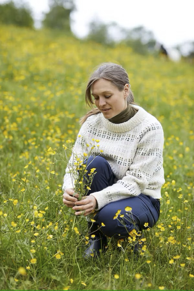 Kuviollinen neulepusero naiset