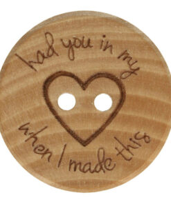 Puunappi 20 mm - Had you in my heart