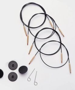 KnitPro - Stainless Steel Fixed Irtokaapelit