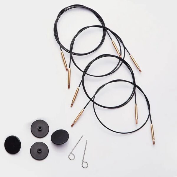 KnitPro - Stainless Steel Fixed Irtokaapelit