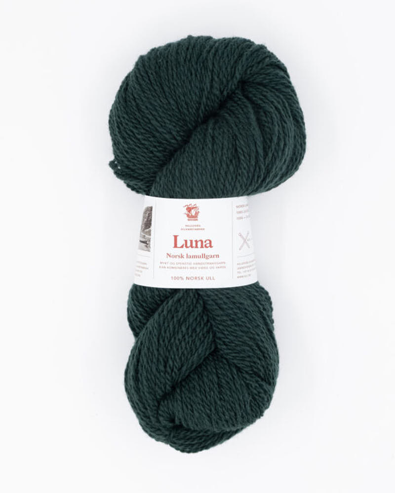 418 dyp mørk grønn